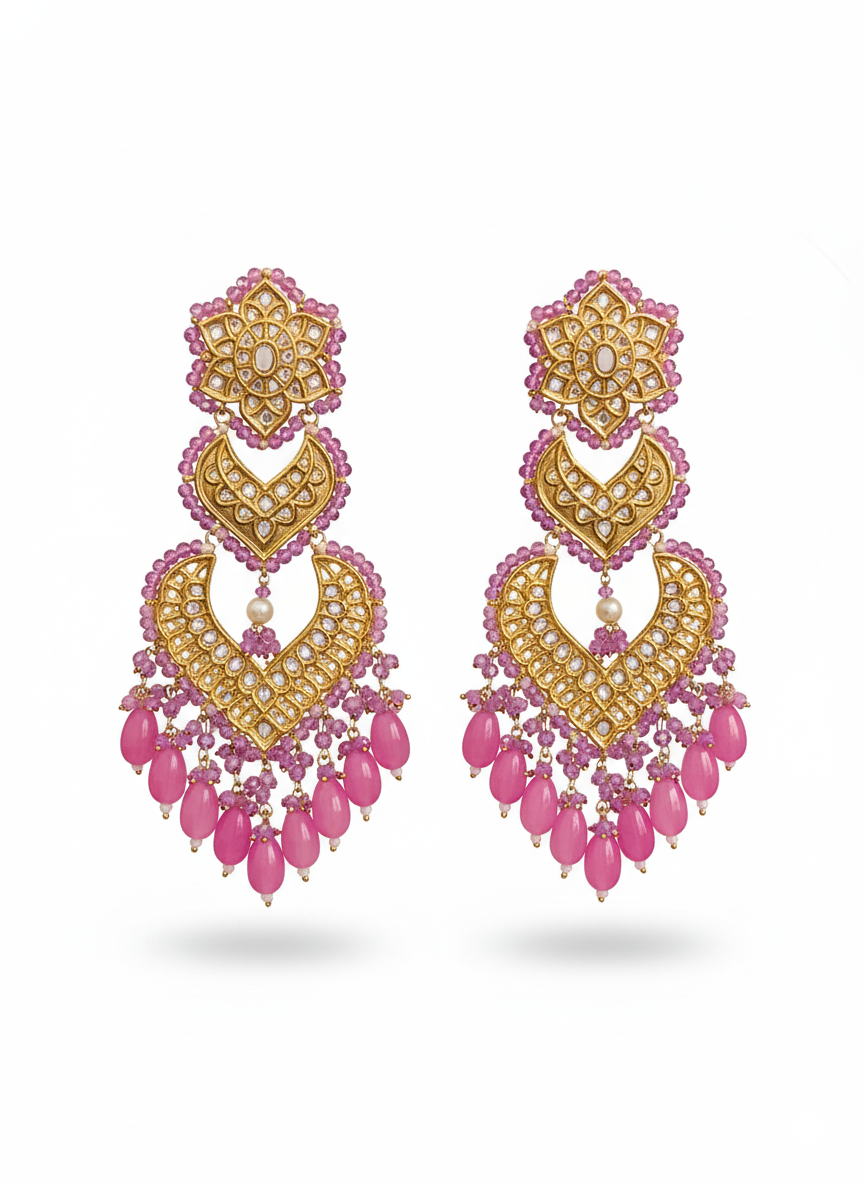 Graceful Multani Jhumkas