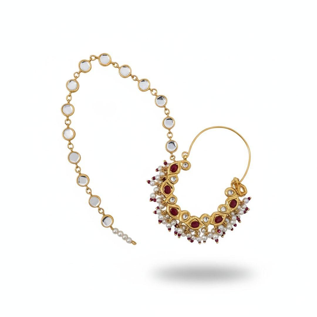 The Classic Multani Nose ring