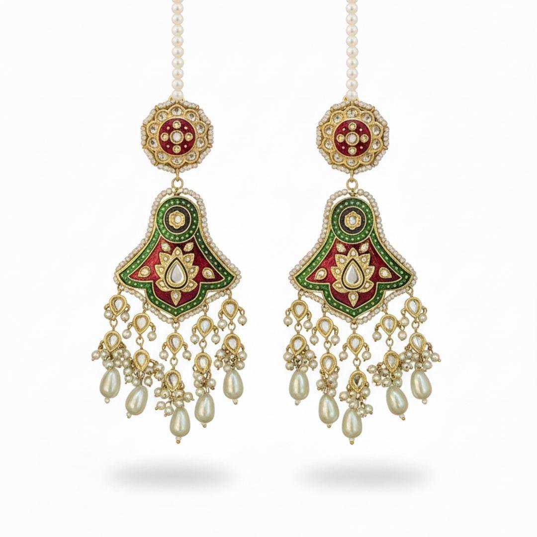 Traditional Lantern Glow Earrings